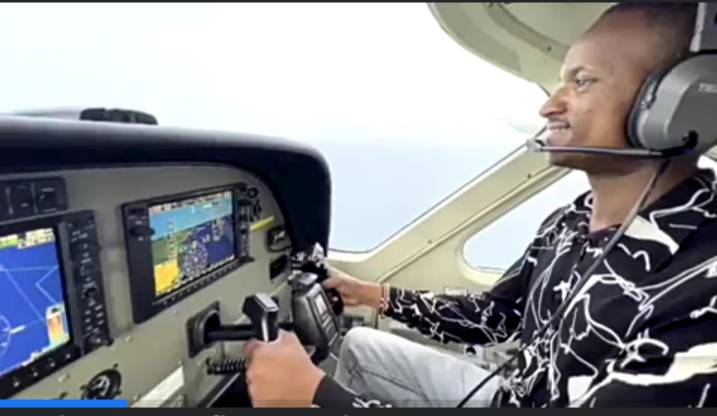 274469223 259930189648759 5345305016555905128 n Kenyans react to a video of Babu Owino flying helicopter