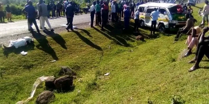 An accident along Homabay-Rongo road has left 3 dead and several others fighting for their lives