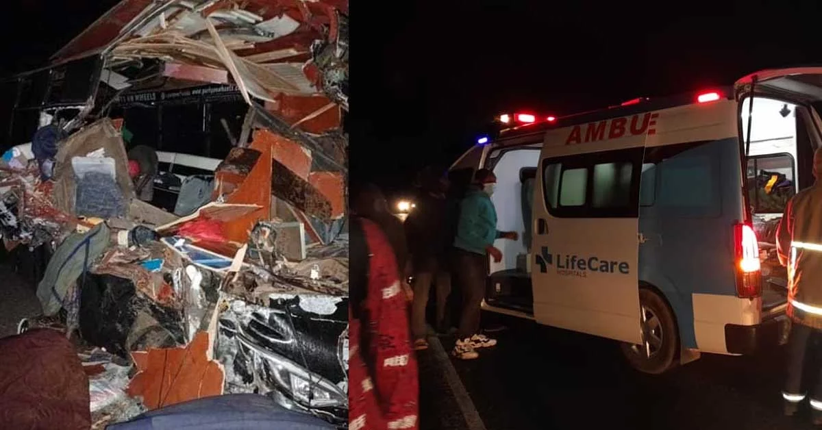 Subuiga Accident Involving A Bus,Matatu And Lorry Leaves 11 Dead