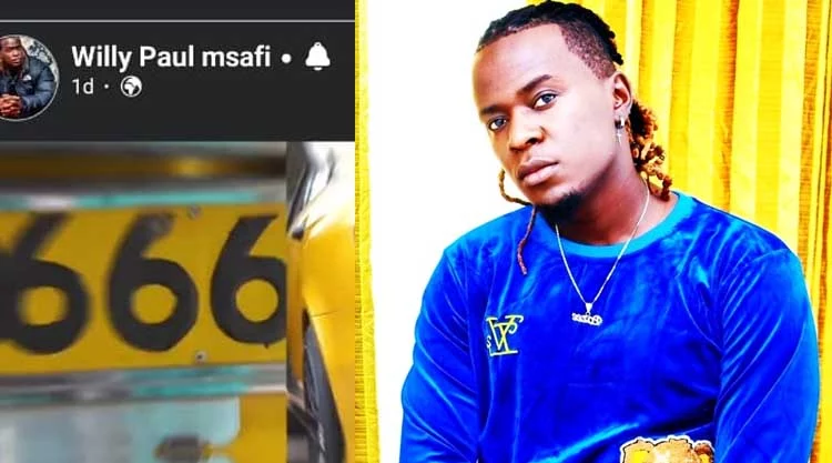 Willy Paul Marcedes Benz with 666 registration