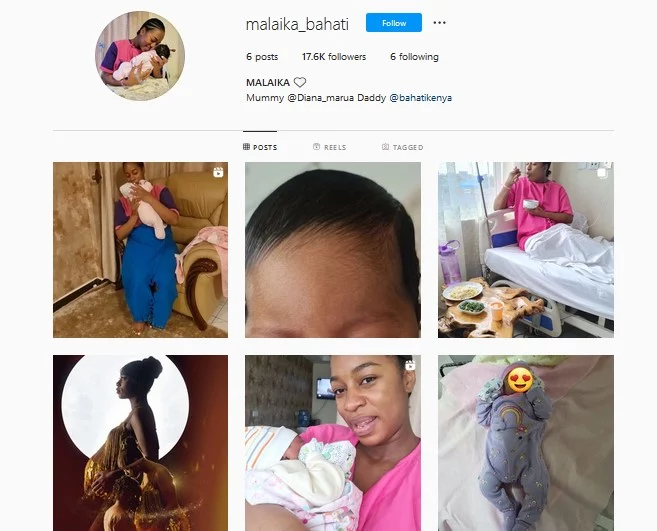 malaika bahati jpg Bahati And Thee Pluto Babies Get Thousands Of Followers
