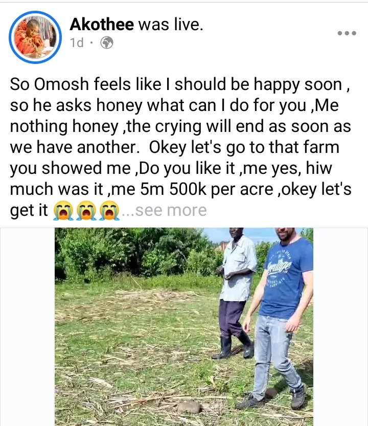 Screenshot 2022 12 31 15 18 00 83 jpg Omondi Buys Akothee A Piece Of Land