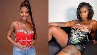 Kenyan female celebrities with body tattoos Hudda Monroe Georgina Njenga vera Sidika Shakira kamene goro
