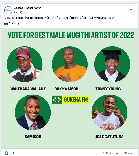 Screenshot 2023 01 04 at 15 23 52 1 samidoh waithaka wa jane jose gatutura search results Facebook Blow As Waithaka Wa Jane Beats Samidoh In Mugithi Fame