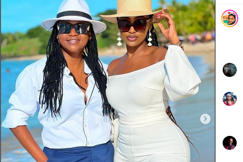 Michelle Ntalami and Fena Gitu spark dating rumours