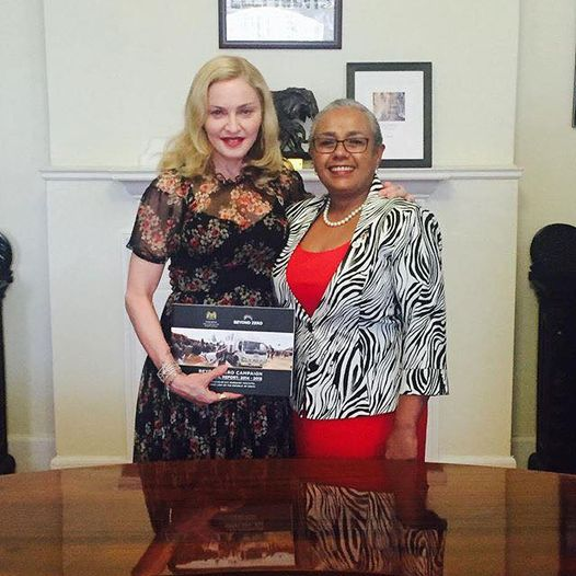 image Details of Mission that has brought American Singer Madonna into Kibera, Nairobi