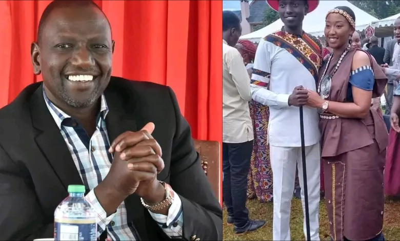 William Ruto son Nick Ruto blessed with a baby