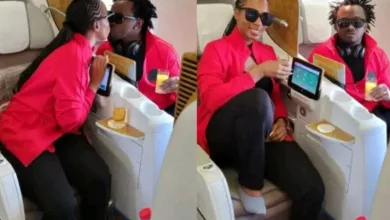Couple goals! Musician Kevin Bahati and his wife Diana Marua dazzle in matching outfits as he takes her out on vacation. Bahati said he took the step after Diana complained that he didn't post her on social media on International Women's Day. "My Queen complained that I didn't treat her on Women's Day🤩Guess Our Next Destination?" Bahati posed.