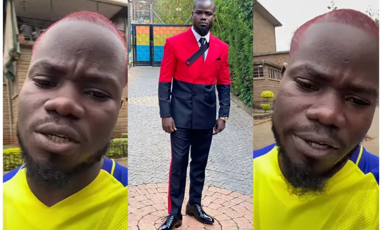Kenyan Comedian and Milele FM presenter David Oyando, better known as Kendrick Mulamwah has caused a buzz on social media after claiming that his good looks have brought him a lot of suffering. The comedian shared a video on his social media platforms. In the video, Mulamwah lamented that his cute face has caused him a lot of trouble due to huge number of ladies that want to date him. Mulamwah noted many beautiful girls thirsting for him, stormed his inbox, pleading to have a share of him. The comedian wondered how he well survive, adding that he would love to live a simple life like many kenyans. “Manze naumia. Kukuwa cute Kenya is a big struggle. Sisi watu cute tunaumia. Kukatiwa hata huwezi tembea wanakuDM . Nitasurvive aje honestly. Being cute imeniletea shida sana natamani ningekuwa tu kama nyinyi ningeishi a simple life. "This cuteness will be the end of me. I want to live a normal life like any other person but sasa being cute has been a big struggle for me sana. Madem wanatuma mapicha..Aai, no,” the comedian lamented." Mulamwah said. Mulamwah broke up with baby mama Carrol Sonie in 2021. He accused Sonie of pressuring him to live beyond his means. Currently, he is being rumoured to be seeing a lady identified as Ruth K. The two are seen together regularly. Mulamwah is however yet to declare the relationship in public.