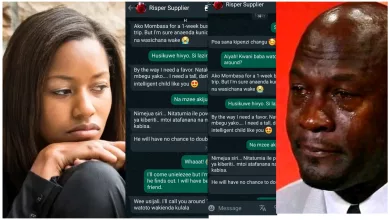 A Whatsapp conversation between a man and who appeared to be his 'mpango wa kando' has elicited mixed reactions among Kenyans online. This after the lady requested for a 'better seed' from the man, adding that she will use matchbox powder to disguise the plan. In the conversation, the wife revealed that his husband had gone to Mombasa for a 1-week trip. She suspected that his hubby would cheat on her while there. "Ako Mombasa for a 1-week business trip. But I'm sure anaenda kunicheza na wasichana wake 😭. As a revenge plan, the lady went ahead and requested the man to give her a better seed, adding that she wanted a tall, dark and intelligent child. "By the way I need a favor. Nataka mbegu yako.... I need a tall, dark and intelligent child like you 😍," She said. The man was reluctant to the idea but the Lady had a master plan. She would use matchbox powder to make the kid look like her. "Nimejua siri... Nitatumia ile powder ya kiberiti.. mtoi atafanana na mimi kabisa." She added. " I'll come unielezee but I'm afraid if he finds out. I will have betrayed my friend. Use of Kiberiti not new in Kenya This is not the first incident in Kenya.In 2021, another Whatsapp conversation involving use of Kiberiti to disguise cheating, lit the internet. The conversation involved wife of a teacher who had gone for KCSE marking. The lady who wanted to have a steamy moments with the man revealed that she would use matchbox powder to make the kid appear like her. "....huyu mjinga ataenda KCSE marking. I will be yours for two weeks 🤗🤗🤗 🙈. Soon, lazima nibebe mimba yako. I will be on my fertile days, dont disappoint. ..... Don't worry.Nitaweka Kiberiti.Atatoka akinifanana," she said.