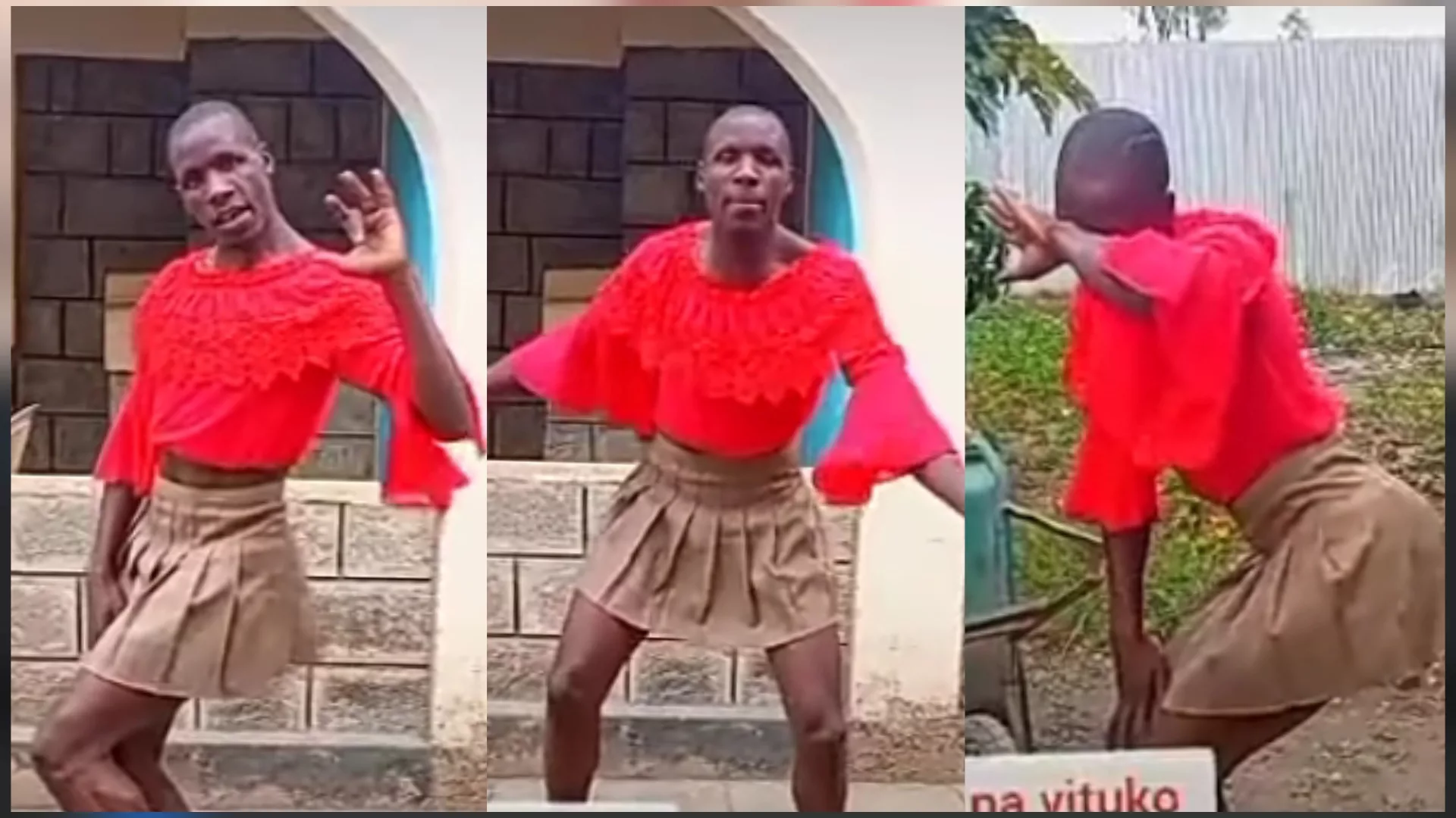 Singer Embarambamba turns cross-dressing
