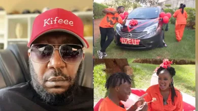 Andrew Kibe attack Flaqo for gifting Keranta a car