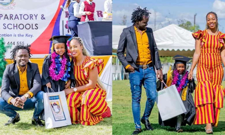 Diana marua and Bahati celebrates their daughter's graduation in style
