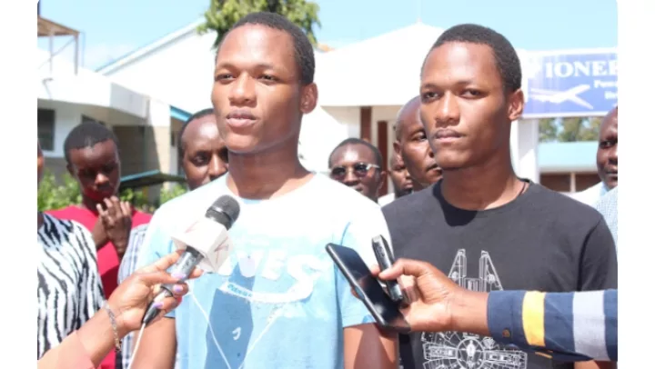 Murang'a twins who scored 407 and 409 in KCPE both gets A in KCSE