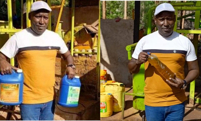 James Muritu: Kenyan man making Petrol and Diesel from Plastics
