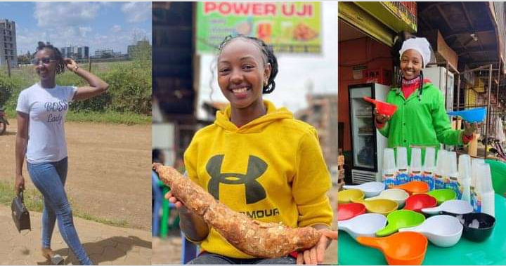 Alice Kamau: Kenyan Woman Making Ksh.128,000 Monthly from selling 'Uji Power' porridge
