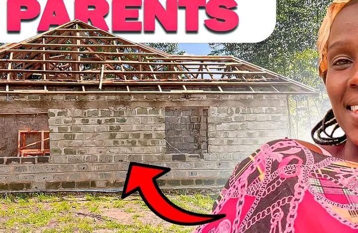 PESA OTAS: Photos of Multi-millions Houses Dem Wa FB is Building For Her Parents