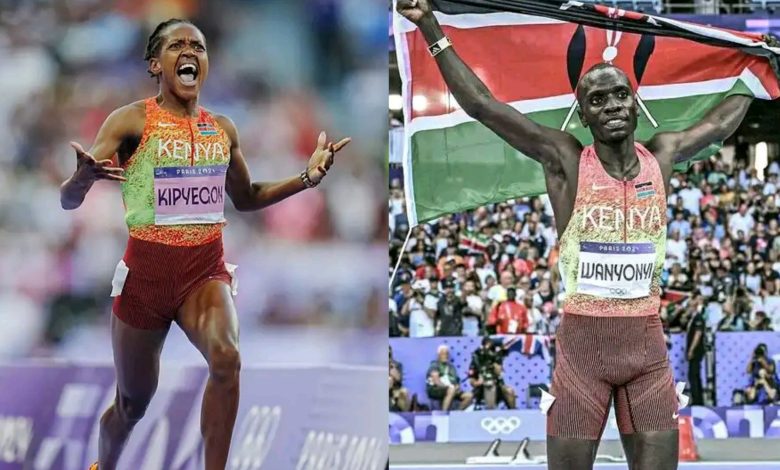 List Of Kenyan Athletes Who Won Medals In Paris Olympics 2024