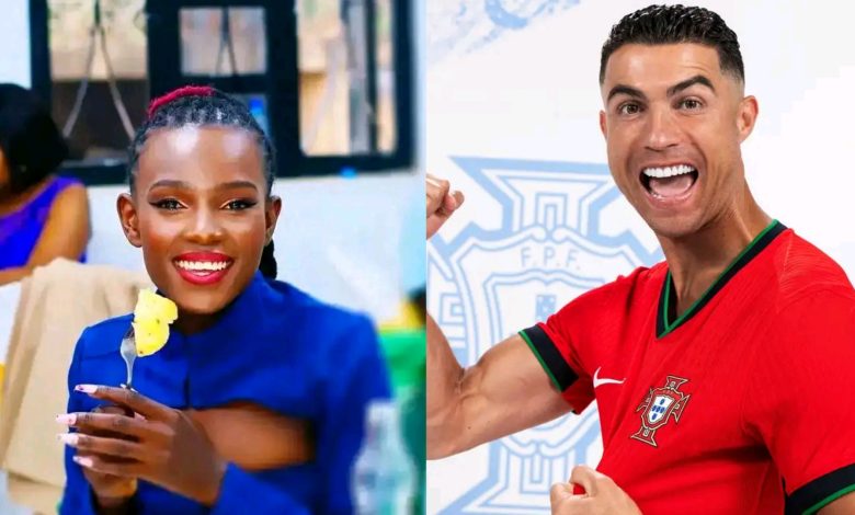 "I'm the most beautiful woman in Kenya," Dem Wa FB Crushes at Cristiano Ronaldo