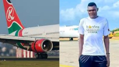 "Kumbe Ndege ni tamu," Bradley Marongo amazed after boarding a plane to Mombasa