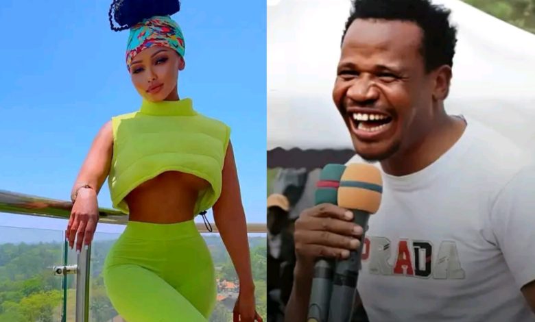 Huddah Monroe Opens Up On Dating MP Peter Salasya Despite His Ksh. 2K Salary