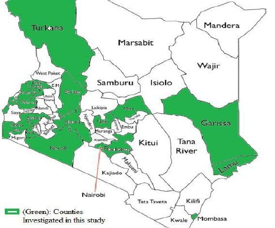 List of counties in Kenya, County codes, list of governors in Kenya